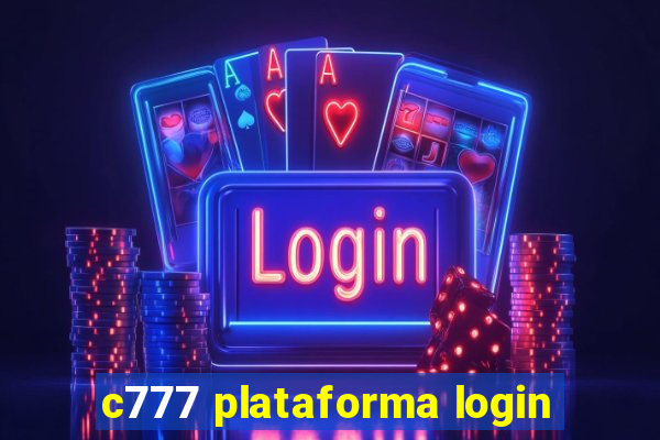 c777 plataforma login